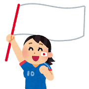 2018.5.30 soccer_flag_woman.png